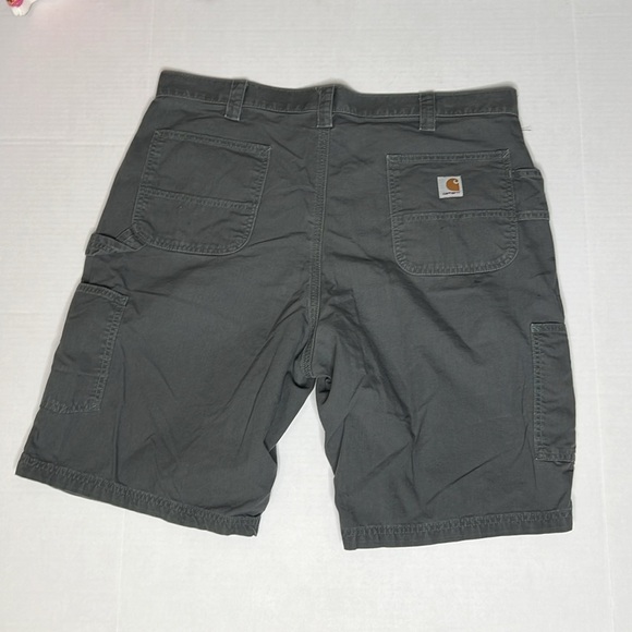 Carhartt Men's Canvas Work Shorts Gray 40Waist - Picture 5 of 5